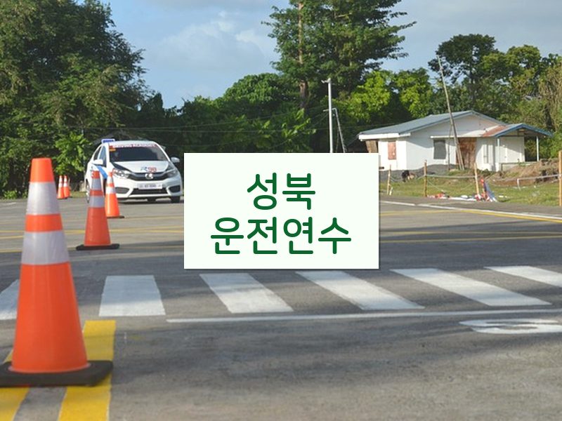성북운전연수 후기