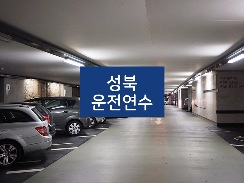 성북운전연수 후기