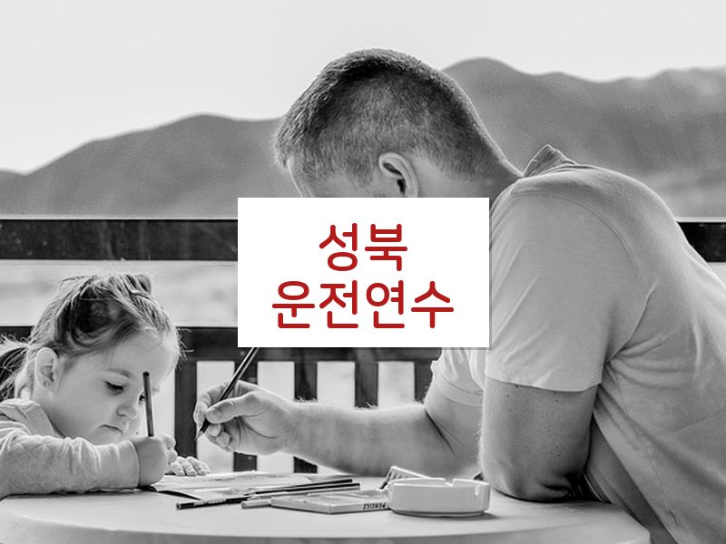 성북운전연수 후기