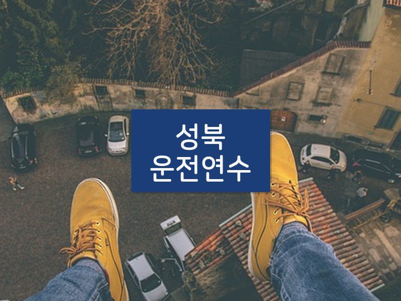 성북운전연수 후기