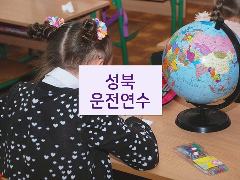 성북운전연수 후기