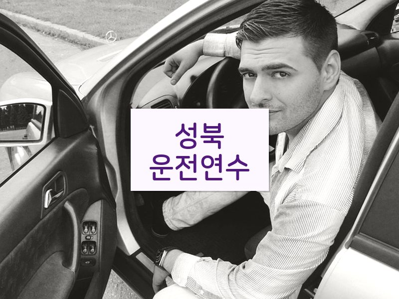 성북운전연수 후기