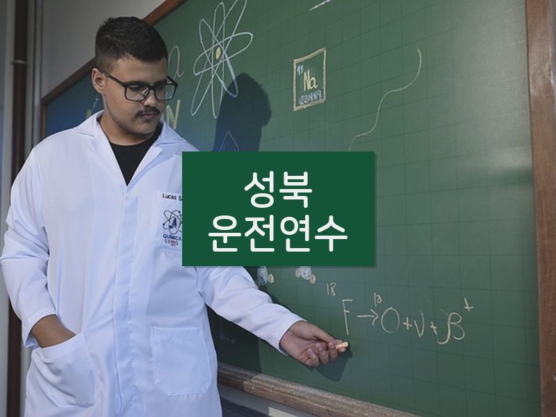 성북운전연수 후기