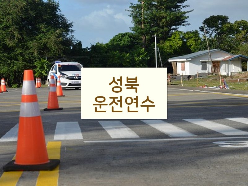 성북운전연수 후기