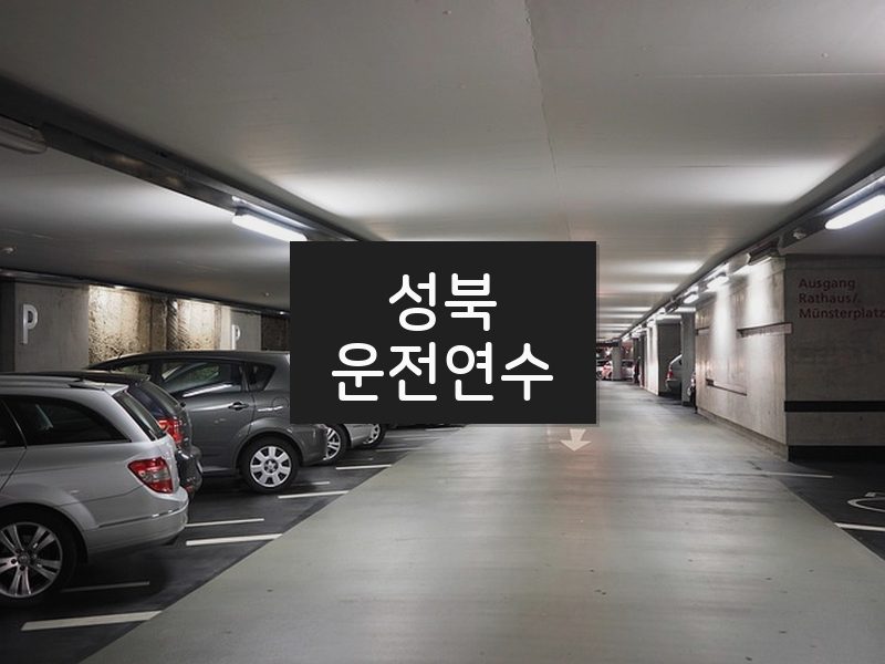 성북운전연수 후기