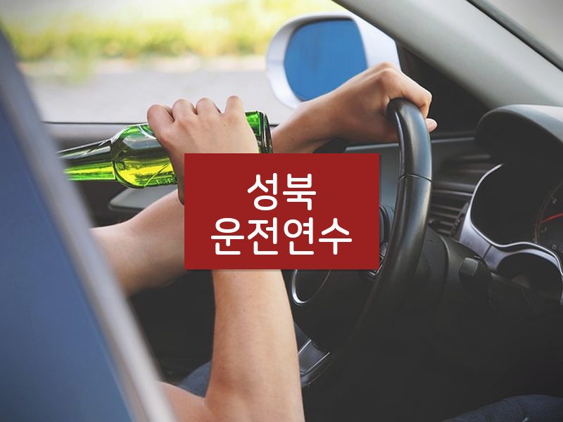 성북운전연수 후기