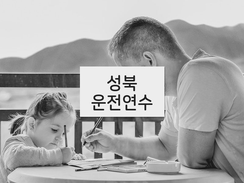 성북운전연수 후기