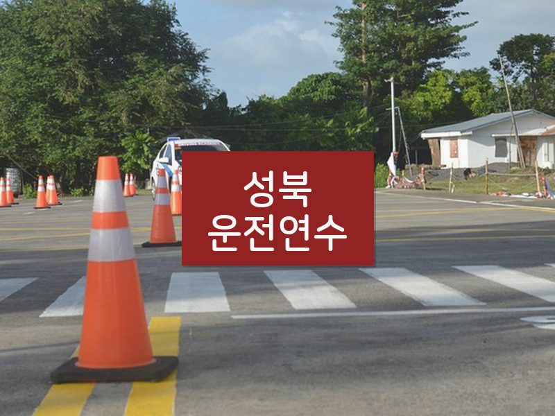 성북운전연수 후기