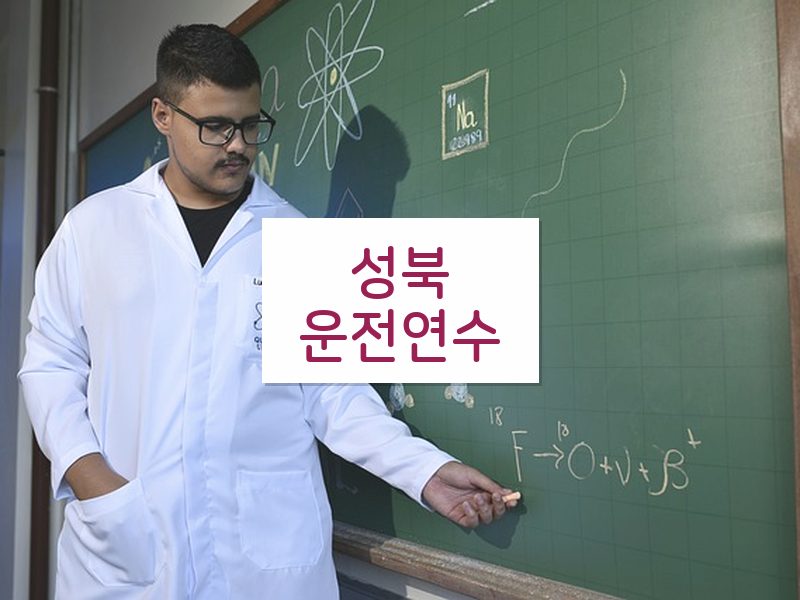 성북운전연수 후기