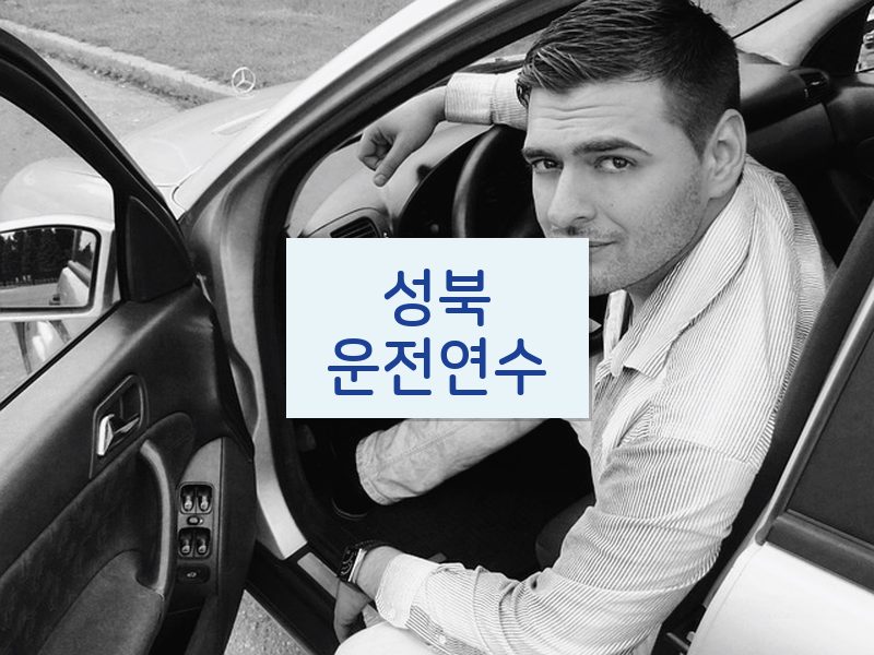성북운전연수 후기