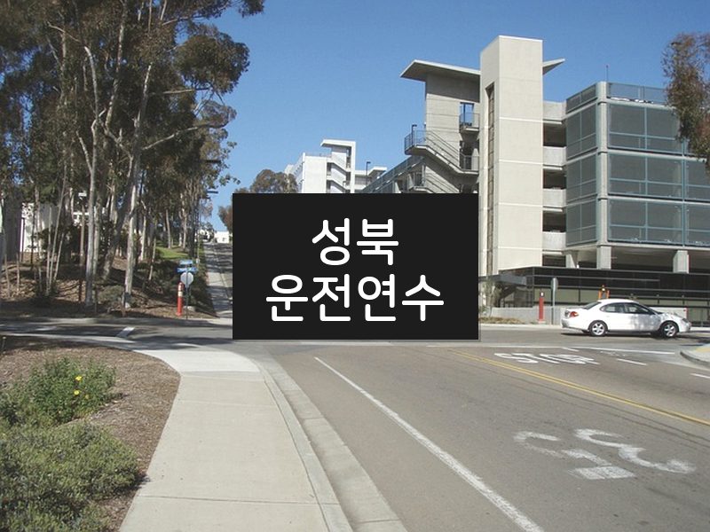 성북운전연수 후기