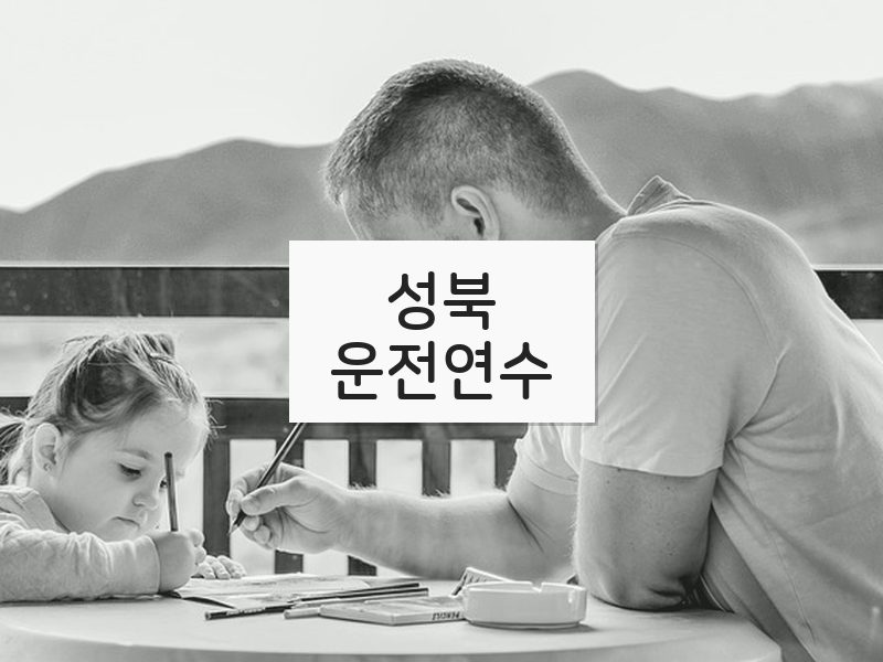 성북운전연수 후기