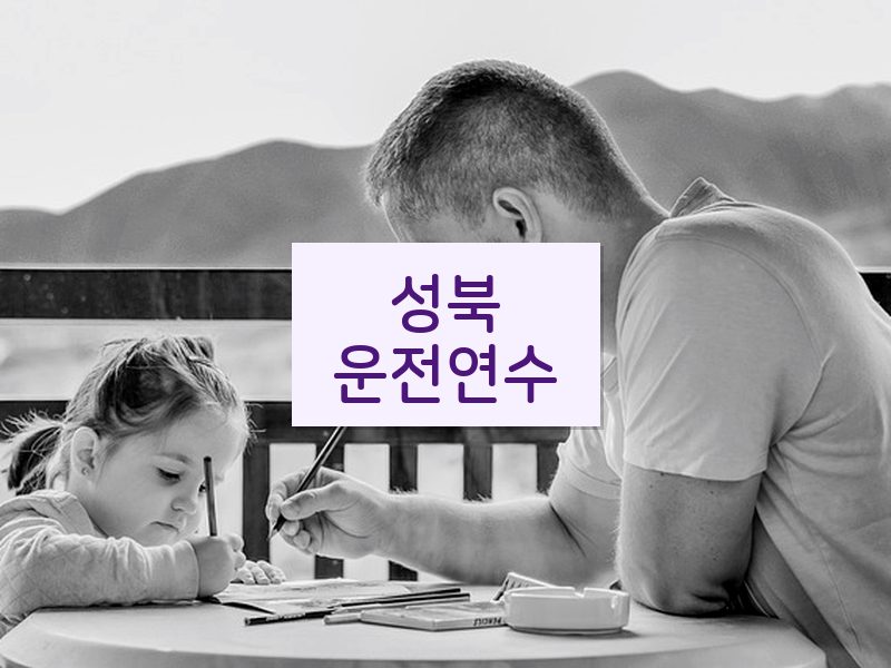 성북운전연수 후기